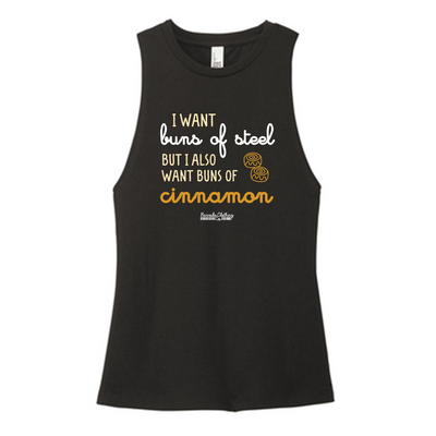 Cinnamon Buns Color Muscle Tank
