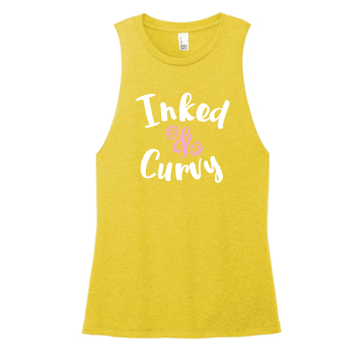 Inked & Curvy Color Muscle Tank