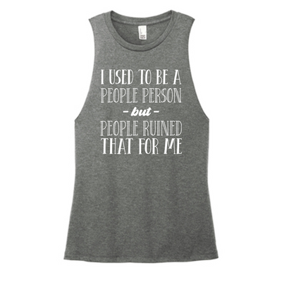 People Person Color Muscle Tank