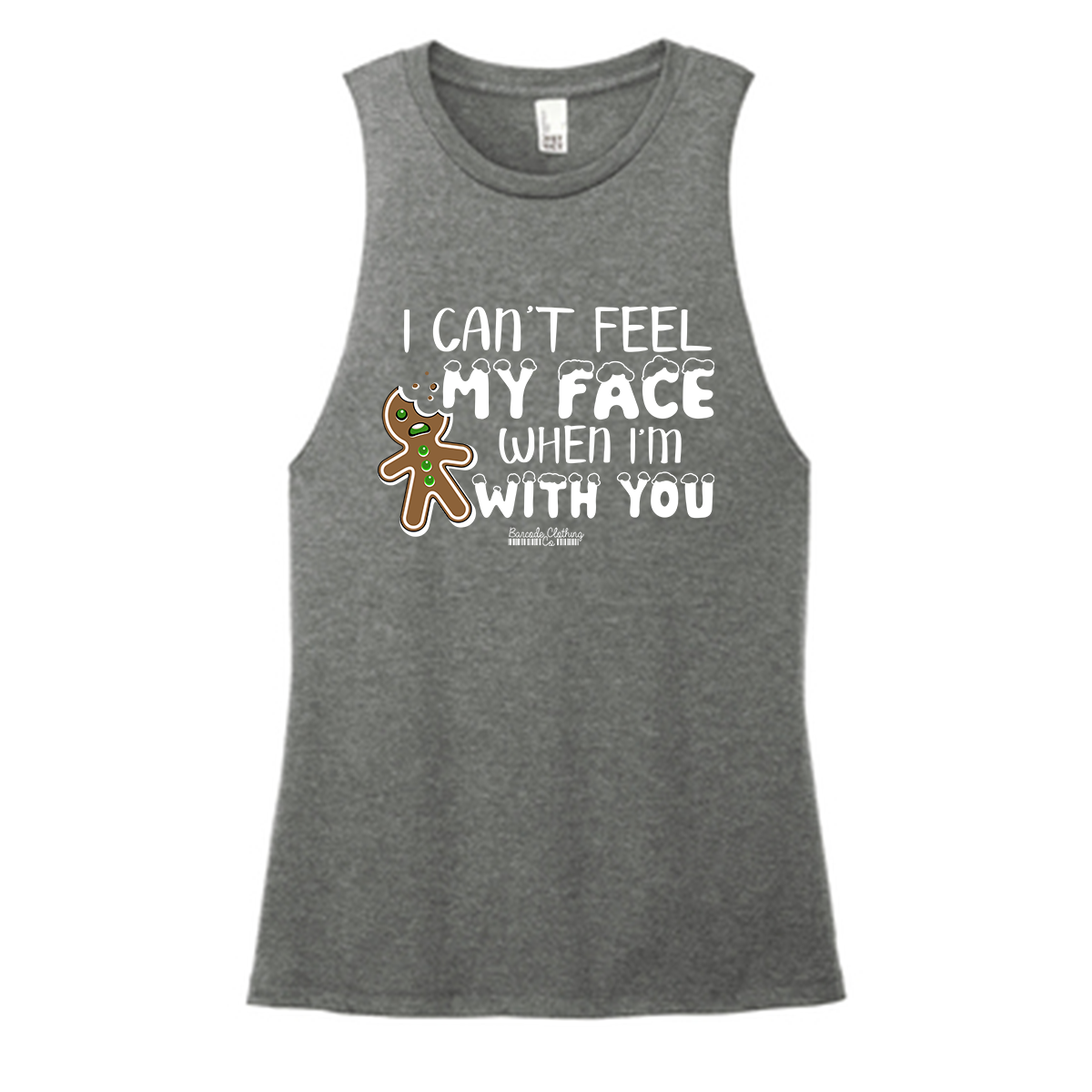 Feel My Face Color Muscle Tank