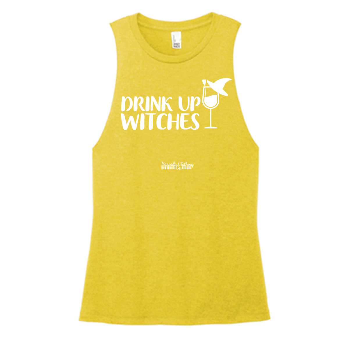 Drink Up Witches Color Muscle Tank