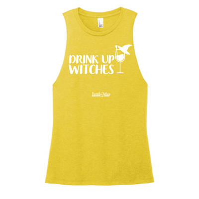 Drink Up Witches Color Muscle Tank