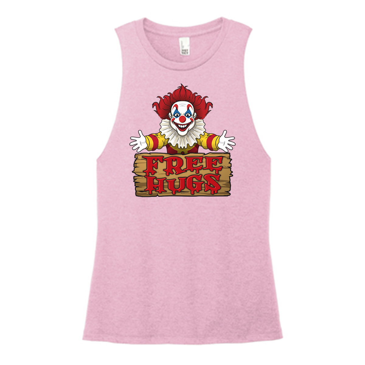 Free Hugs Color Muscle Tank
