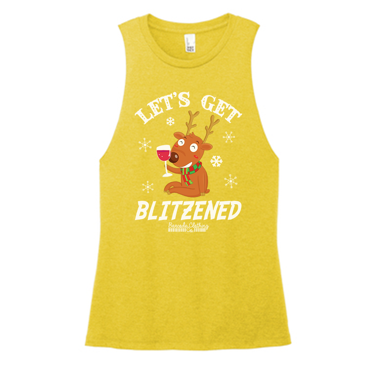 Let's Get Blitzened Color Muscle Tank