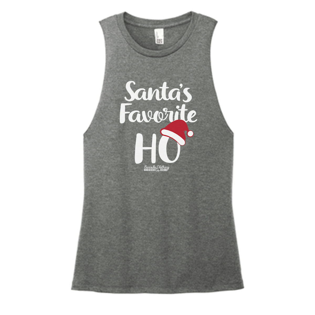 Santa's Favorite Ho Color Muscle Tank