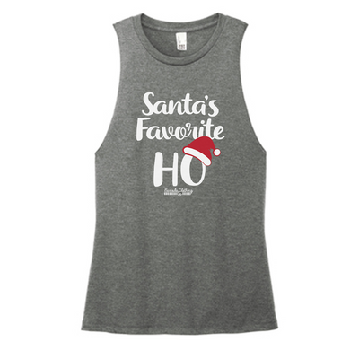 Santa's Favorite Ho Color Muscle Tank