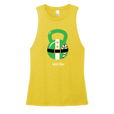 Elf Kettlebell Color Muscle Tank