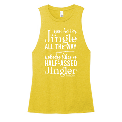 You Better Jingle Color Muscle Tank