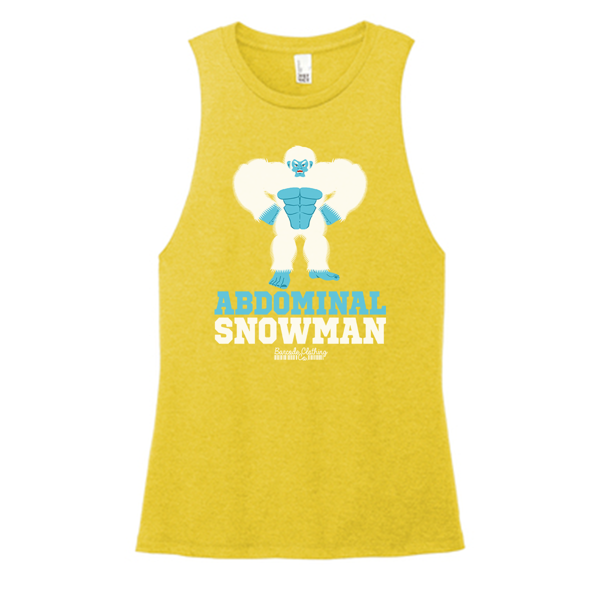 Abdominal Snowman Color Muscle Tank