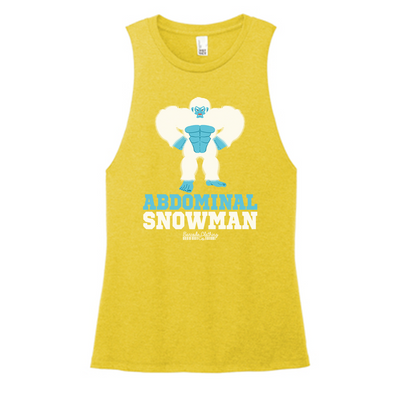 Abdominal Snowman Color Muscle Tank