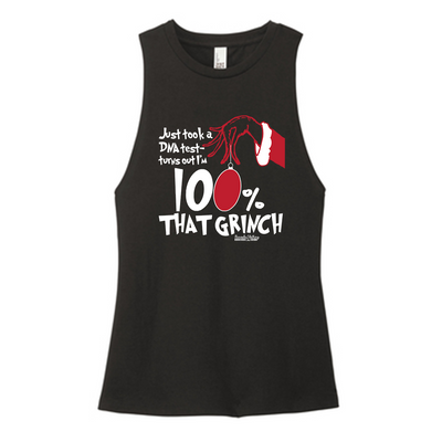 100% That Grinch Color Muscle Tank