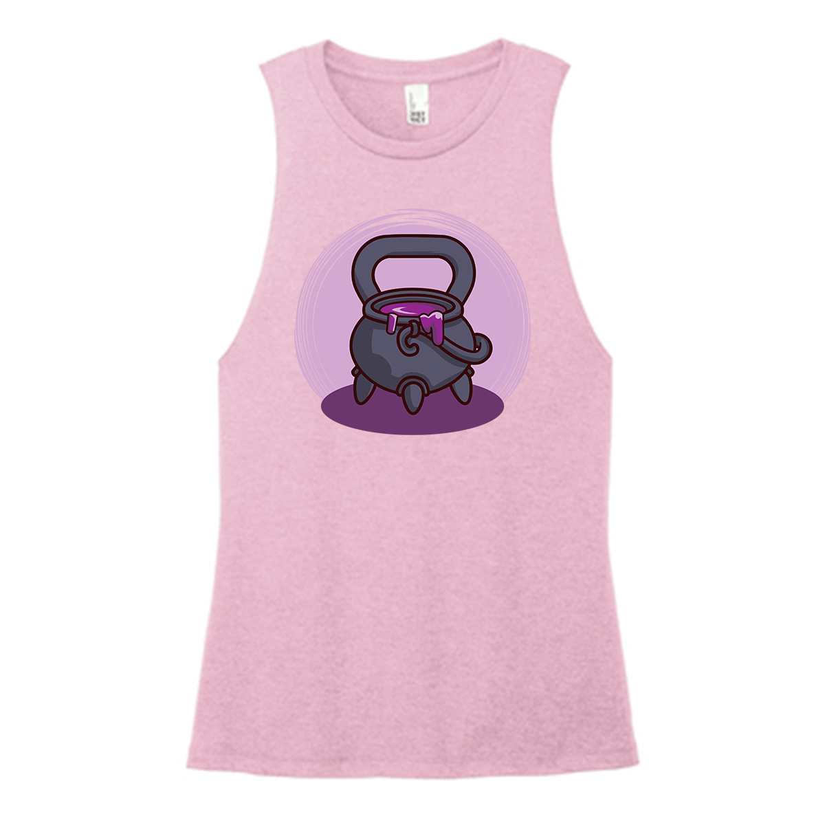 Kettlebell Couldron Color Muscle Tank