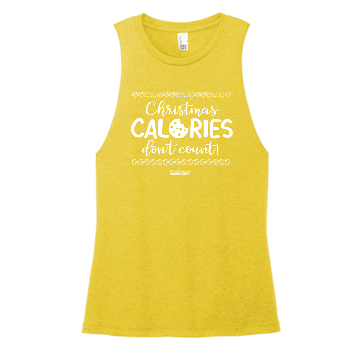 Christmas Calories Color Muscle Tank