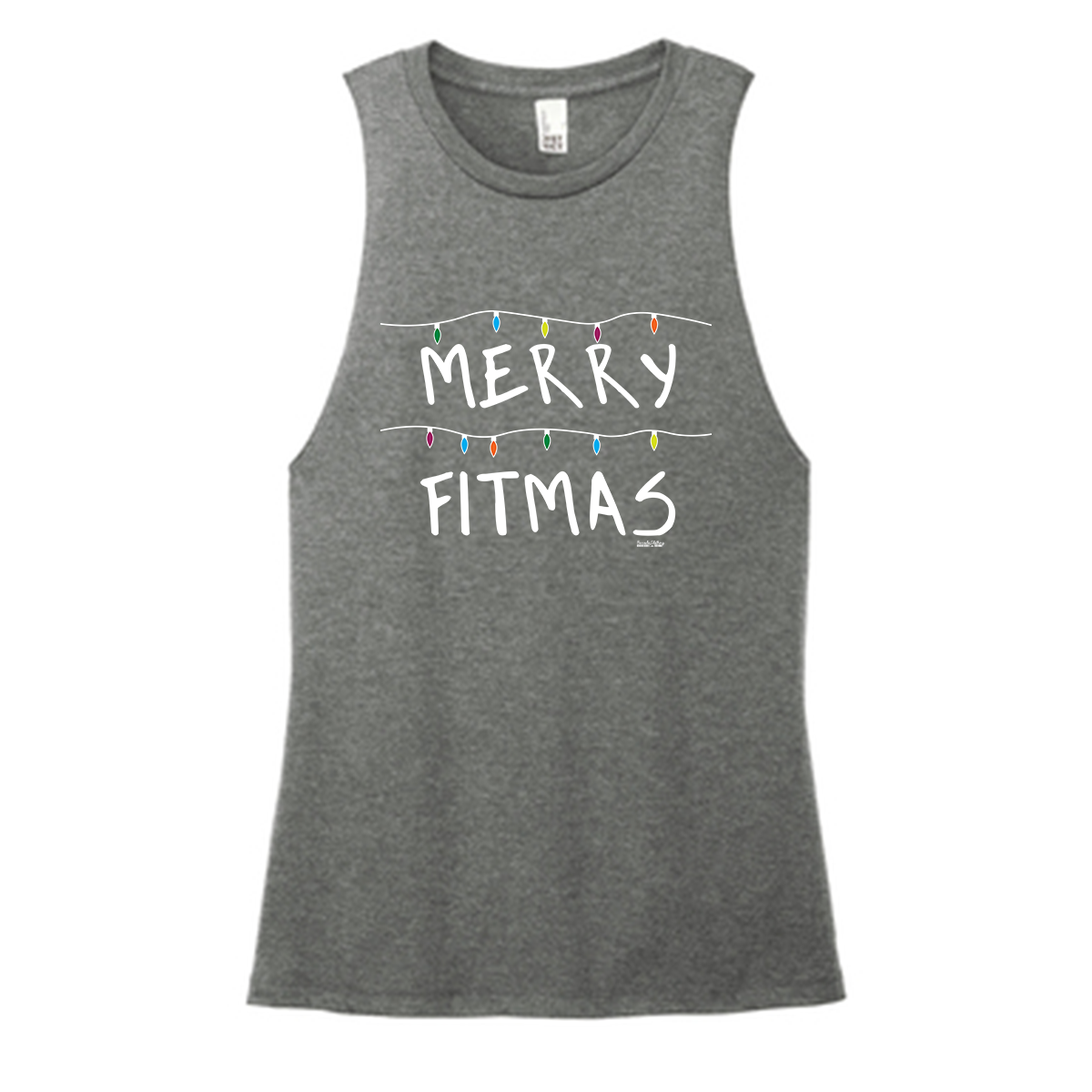 Stranger Fitmas Color Muscle Tank