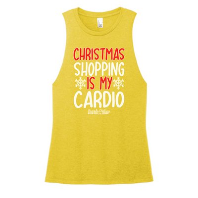 Christmas Is My Cardio Color Muscle Tank