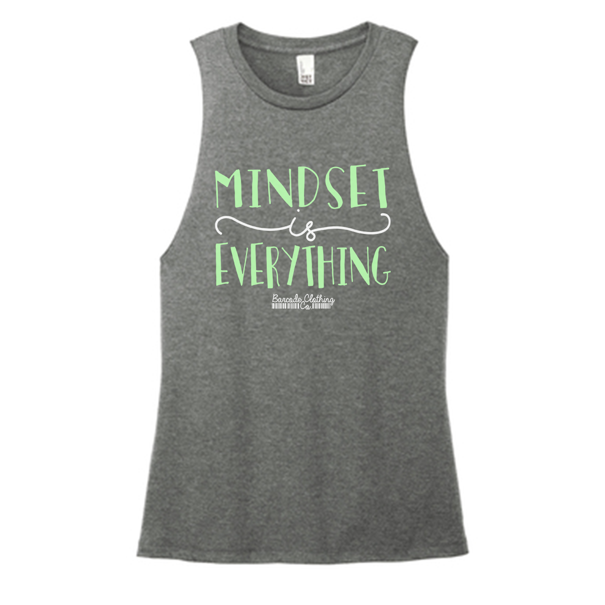 Mindset Is Everything Color Muscle Tank