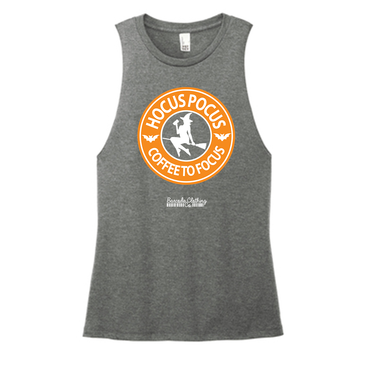 Hocus Pocus Coffee Color Muscle Tank