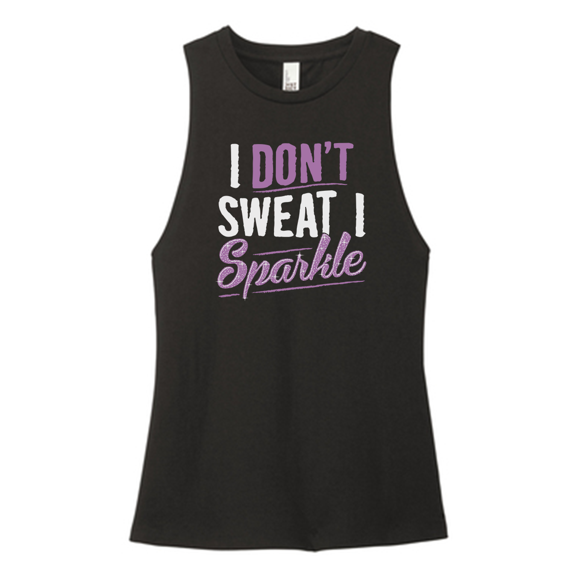 I Sparkle Color Muscle Tank