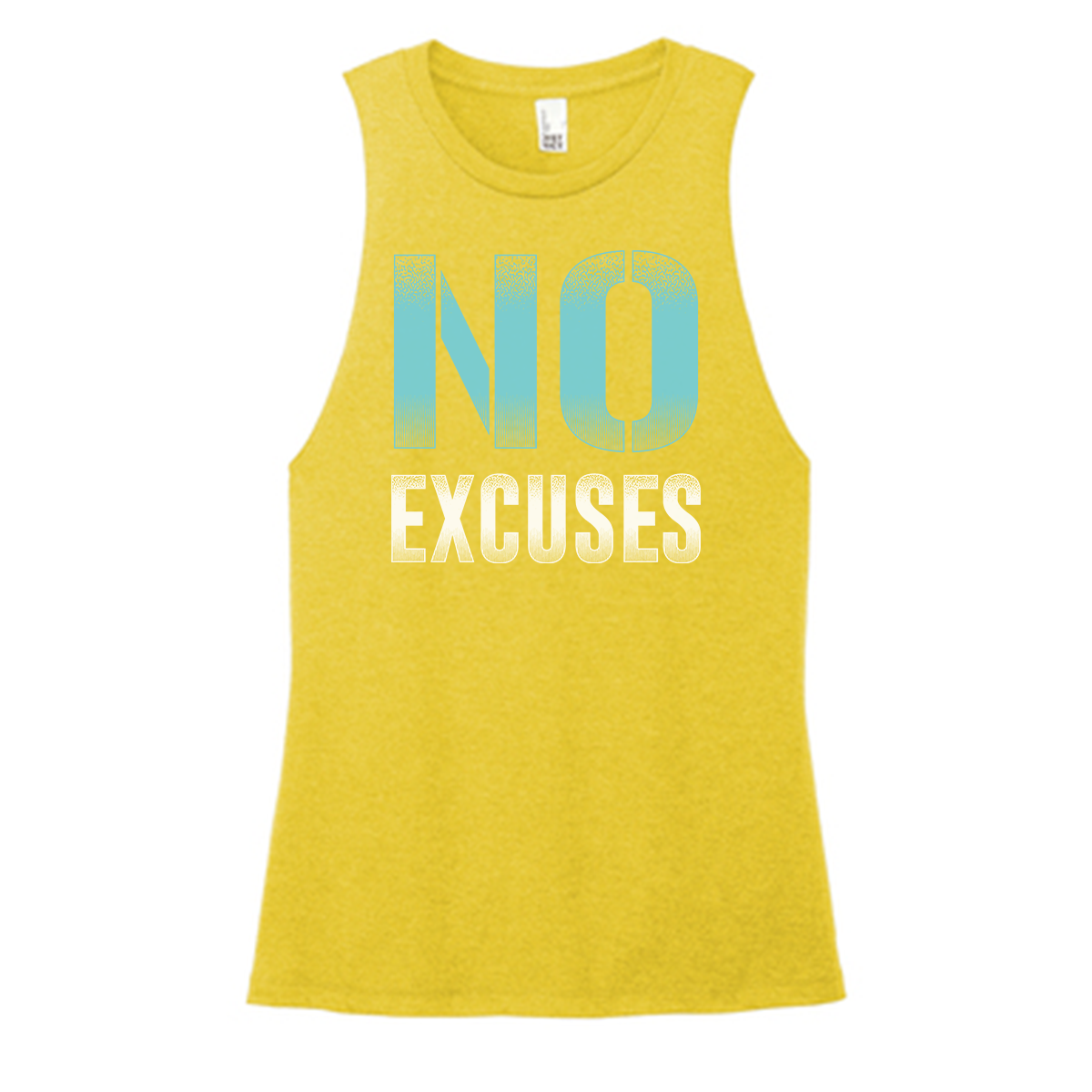 No Excuses Color Muscle Tank