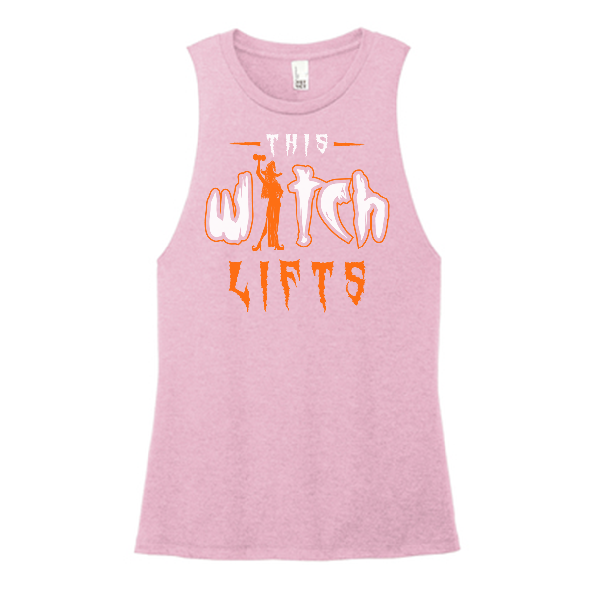 This Witch Lifts Color Muscle Tank