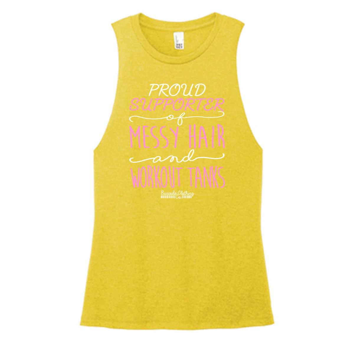 Proud Supporter Workout Tanks Color Muscle Tank