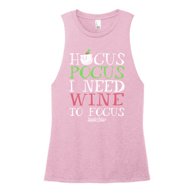 Hocus Pocus Wine Color Muscle Tank