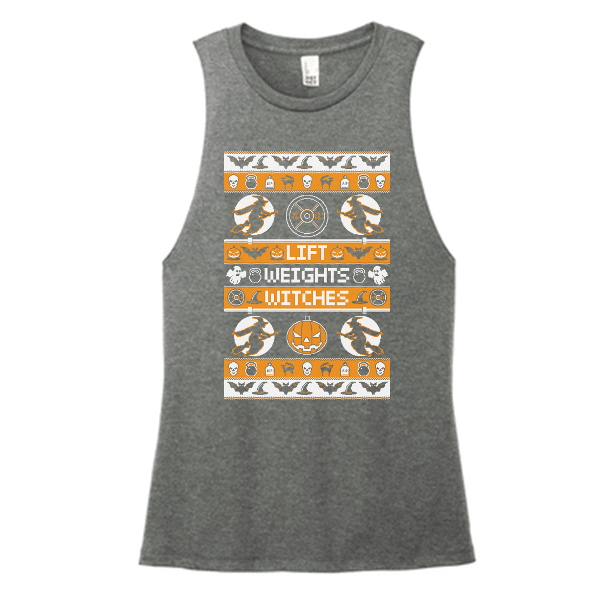 Weights Witches Color Muscle Tank