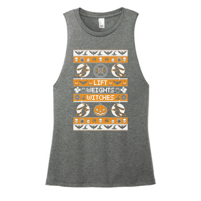 Weights Witches Color Muscle Tank