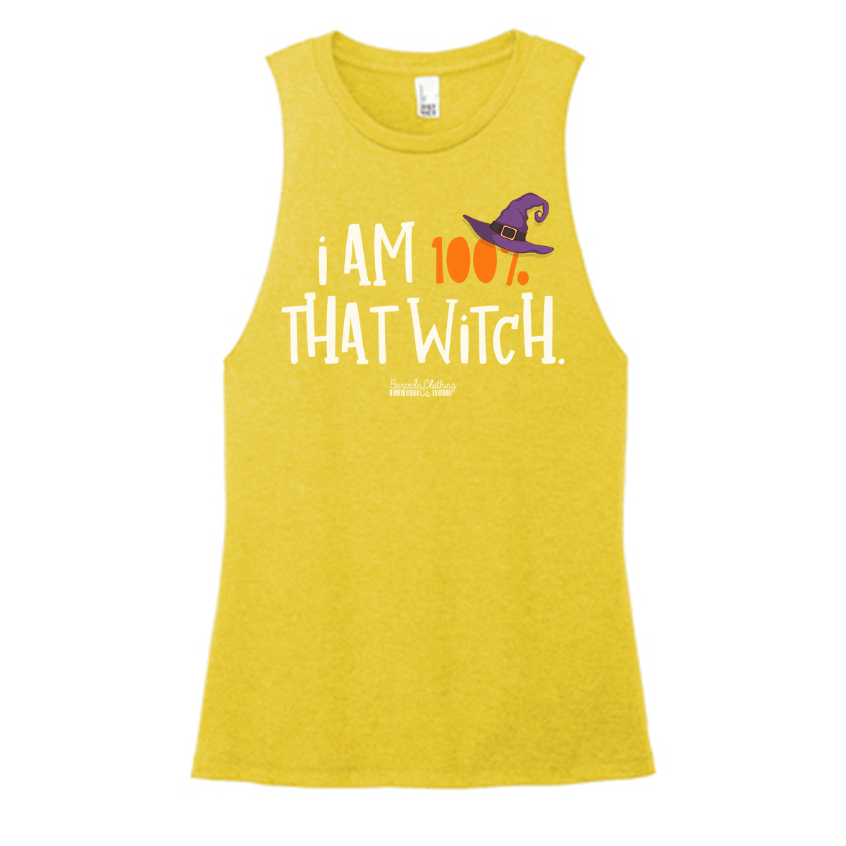 100% That Witch Color Muscle Tank