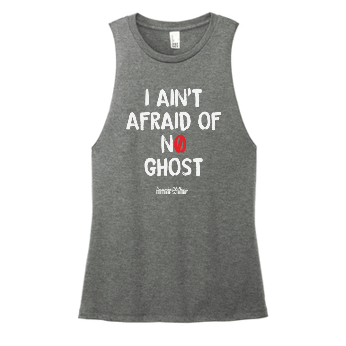 Ain't Afraid Ghost Color Muscle Tank