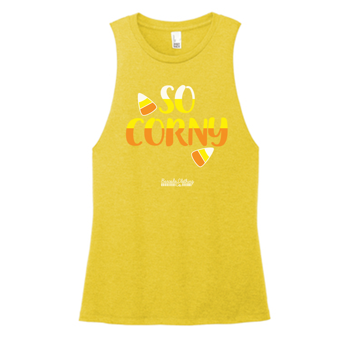 So Corny Color Muscle Tank