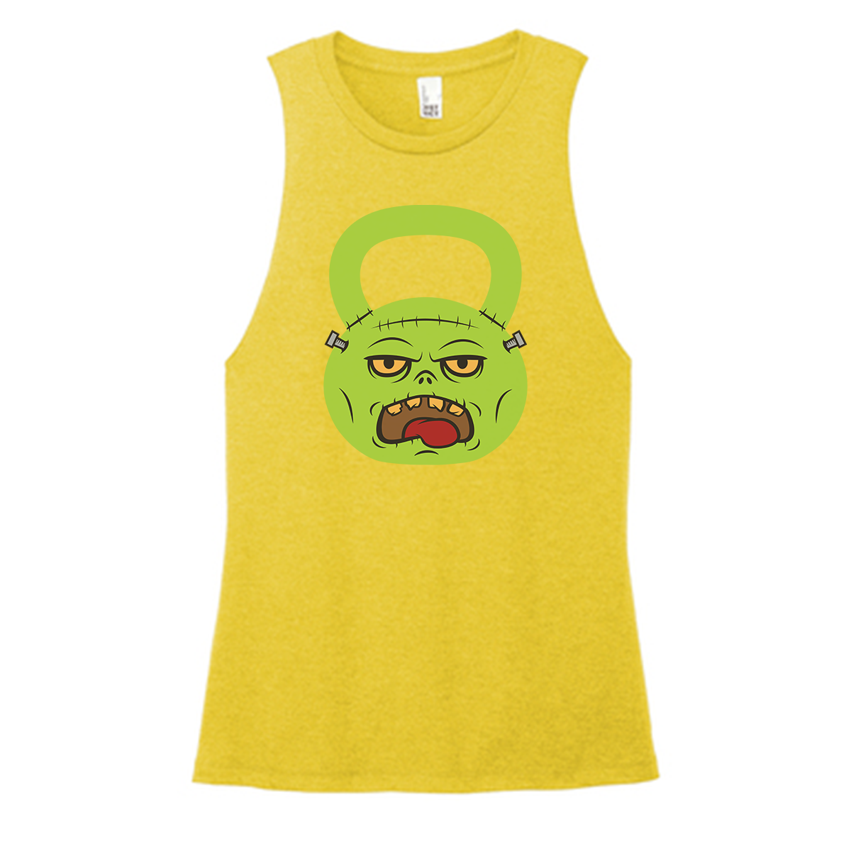 Kettlebell Frankenstein Color Muscle Tank