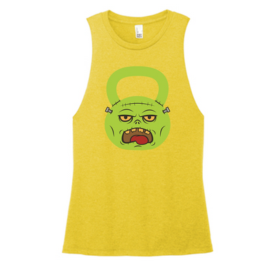 Kettlebell Frankenstein Color Muscle Tank