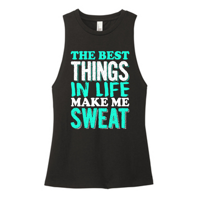 Make Me Sweat Color Muscle Tank