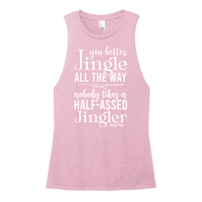 You Better Jingle Color Muscle Tank