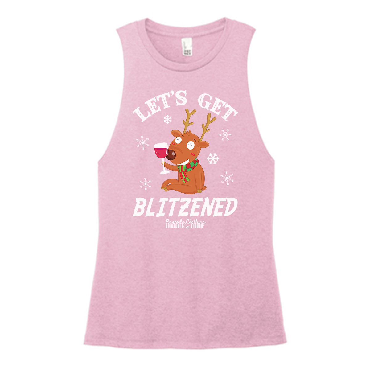 Let's Get Blitzened Color Muscle Tank