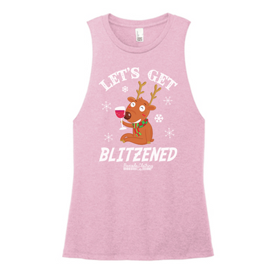 Let's Get Blitzened Color Muscle Tank