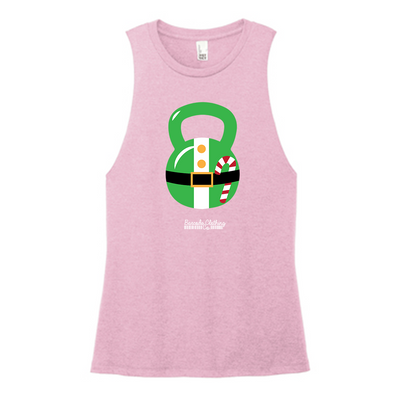 Elf Kettlebell Color Muscle Tank