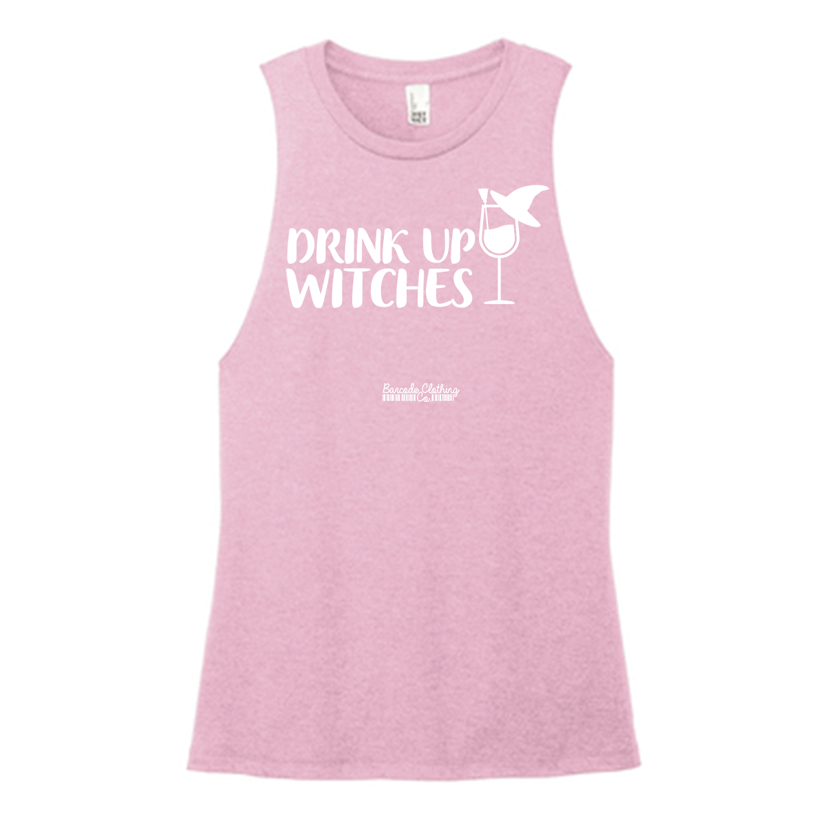 Drink Up Witches Color Muscle Tank