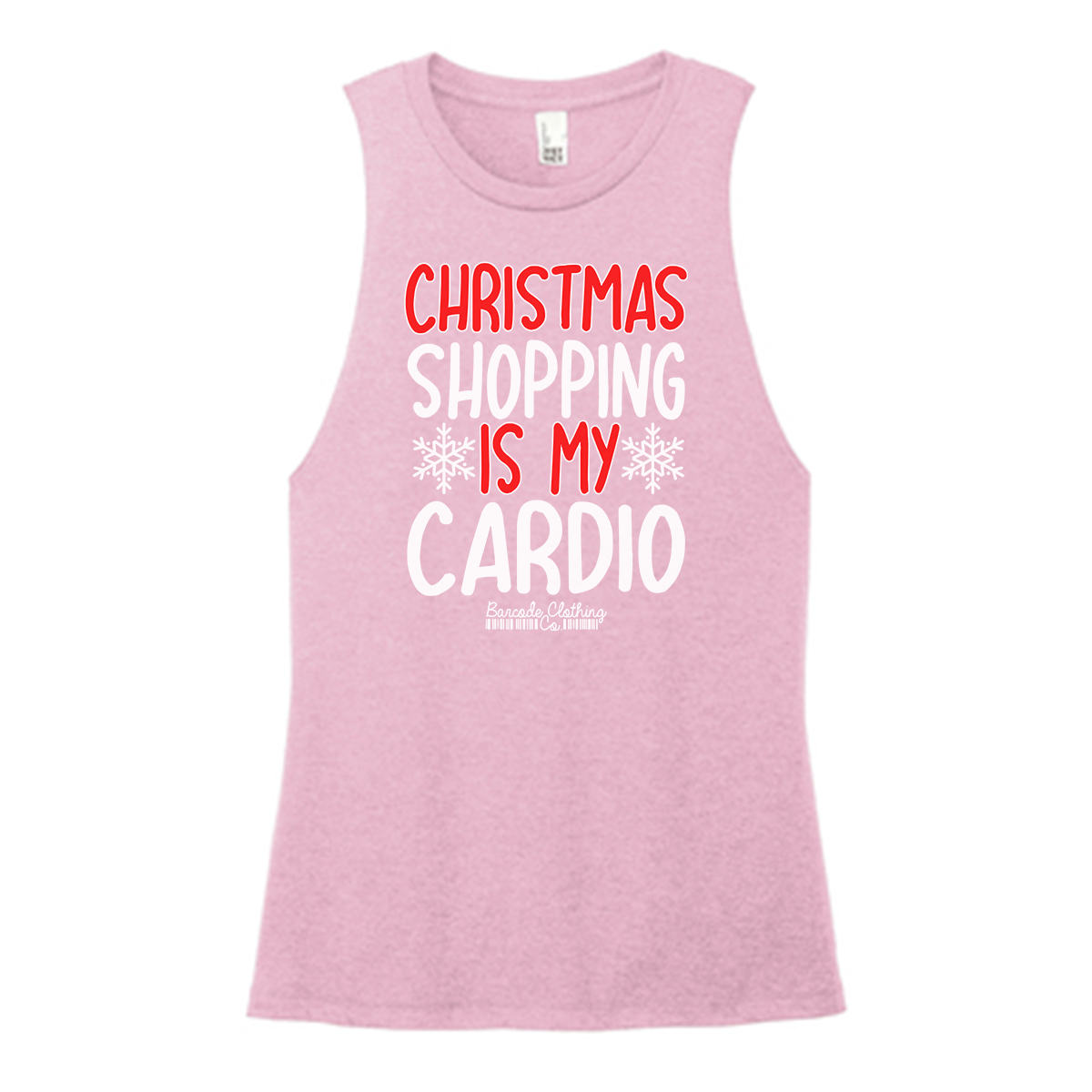 Christmas Is My Cardio Color Muscle Tank