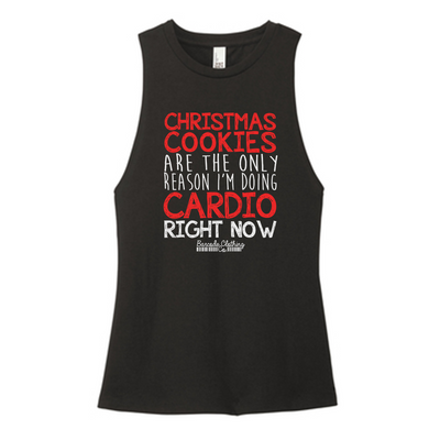 Christmas Cookies Are The Only Reason Color Muscle Tank