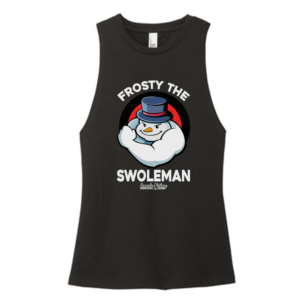 Frosty The Swoleman Color Muscle Tank