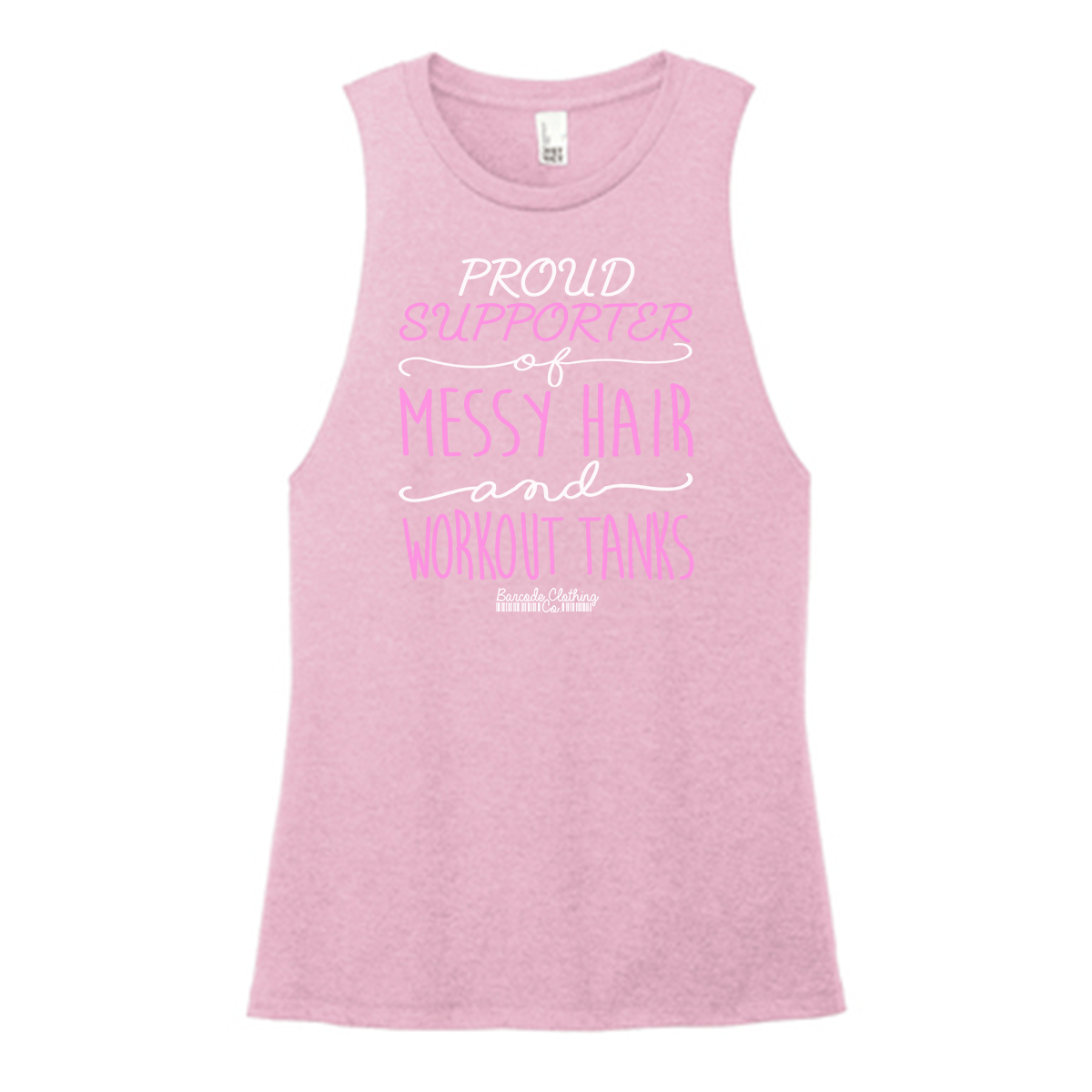 Proud Supporter Workout Tanks Color Muscle Tank