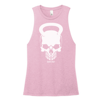 Kettlebell Skull Color Muscle Tank