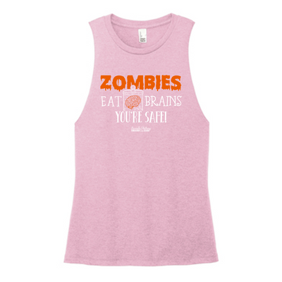 Zombie Brains Color Muscle Tank