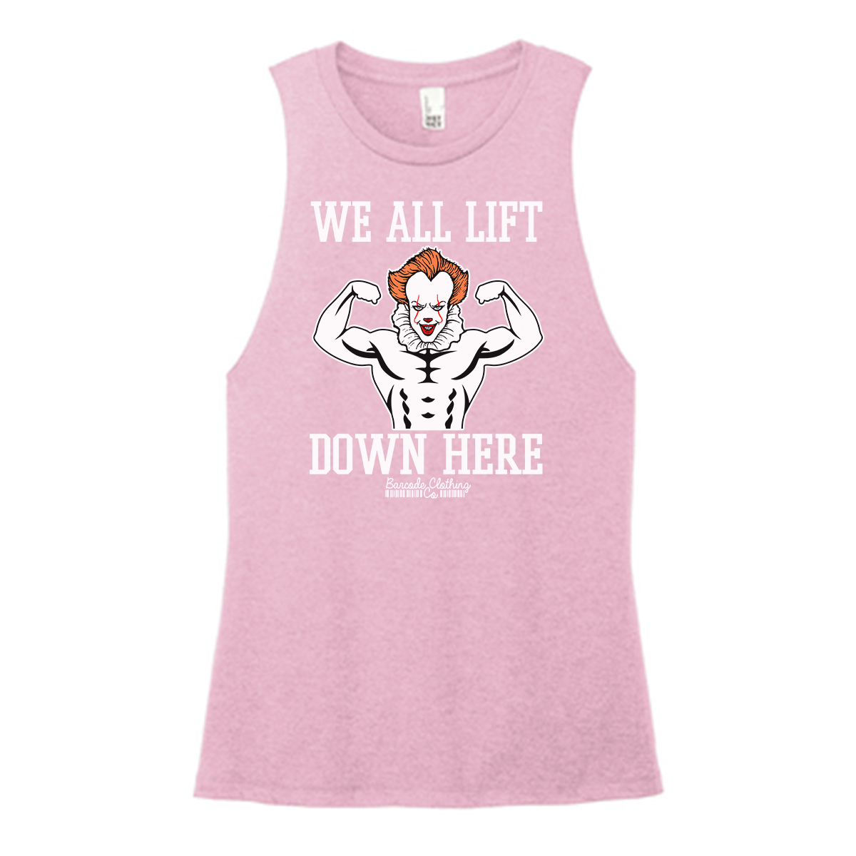 We All Lift Down Here Color Muscle Tank