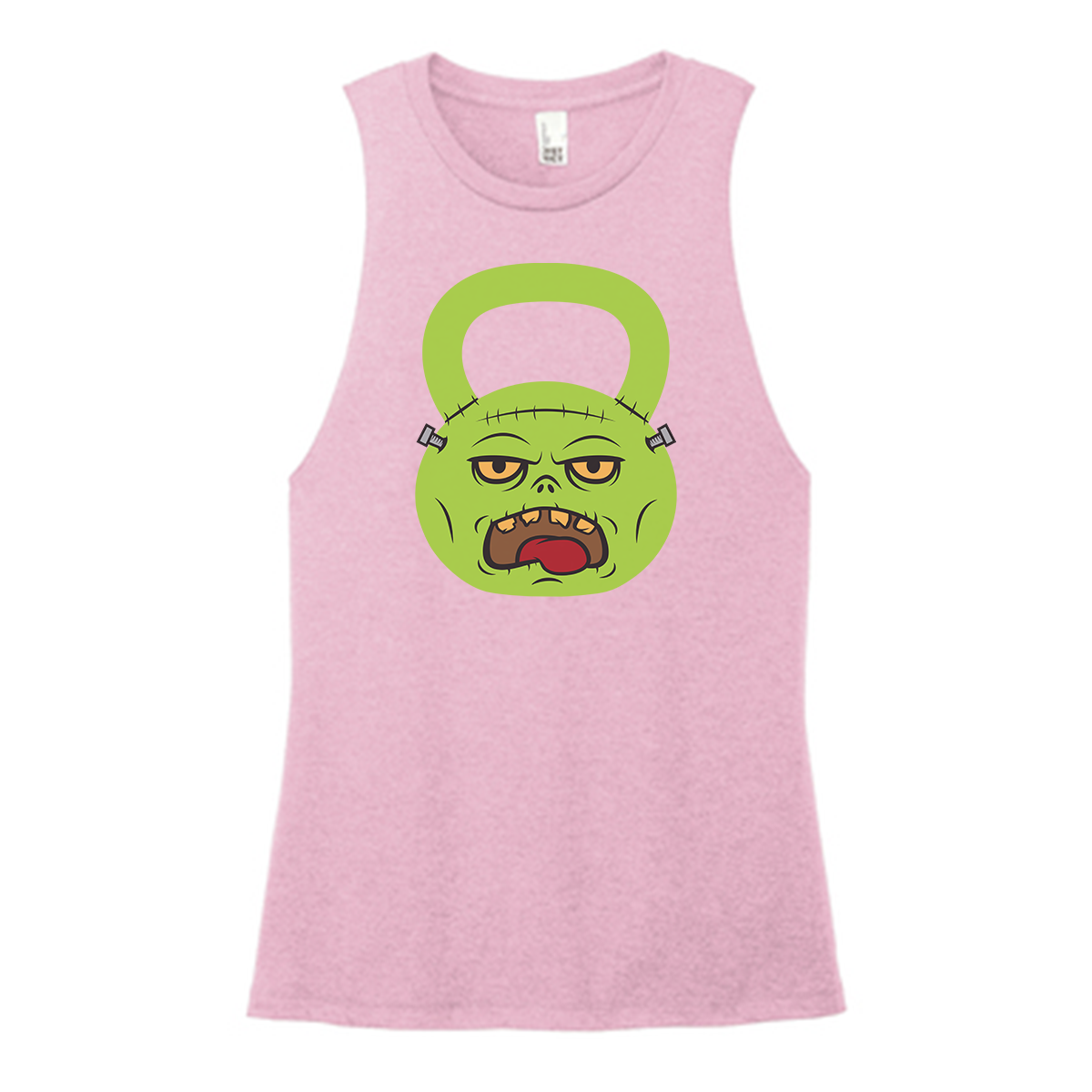 Kettlebell Frankenstein Color Muscle Tank