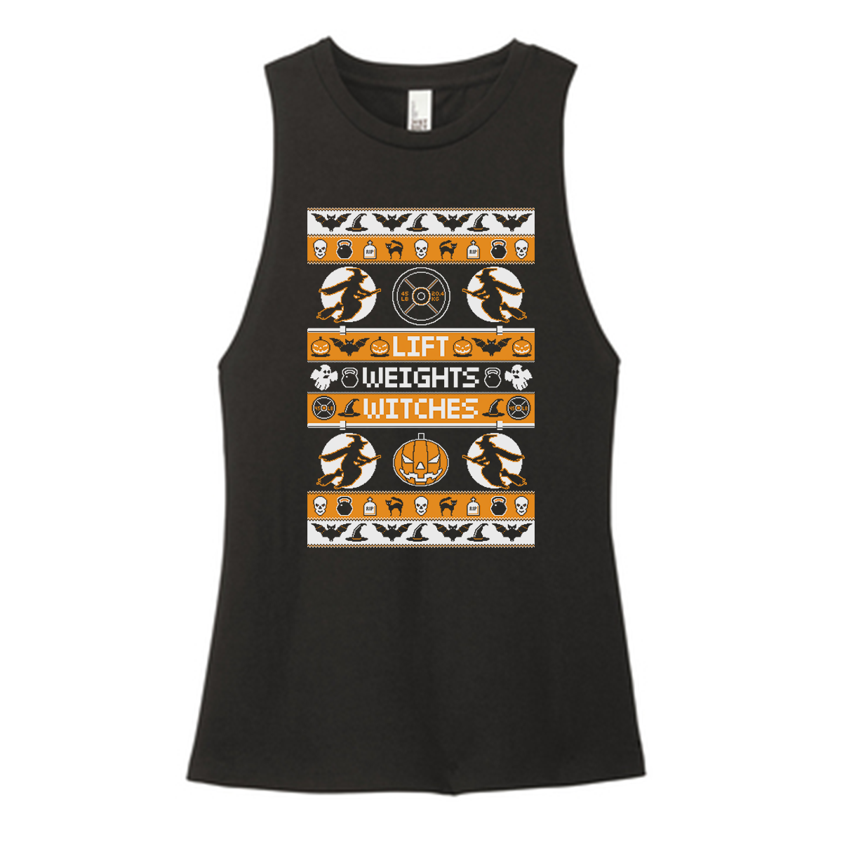 Weights Witches Color Muscle Tank