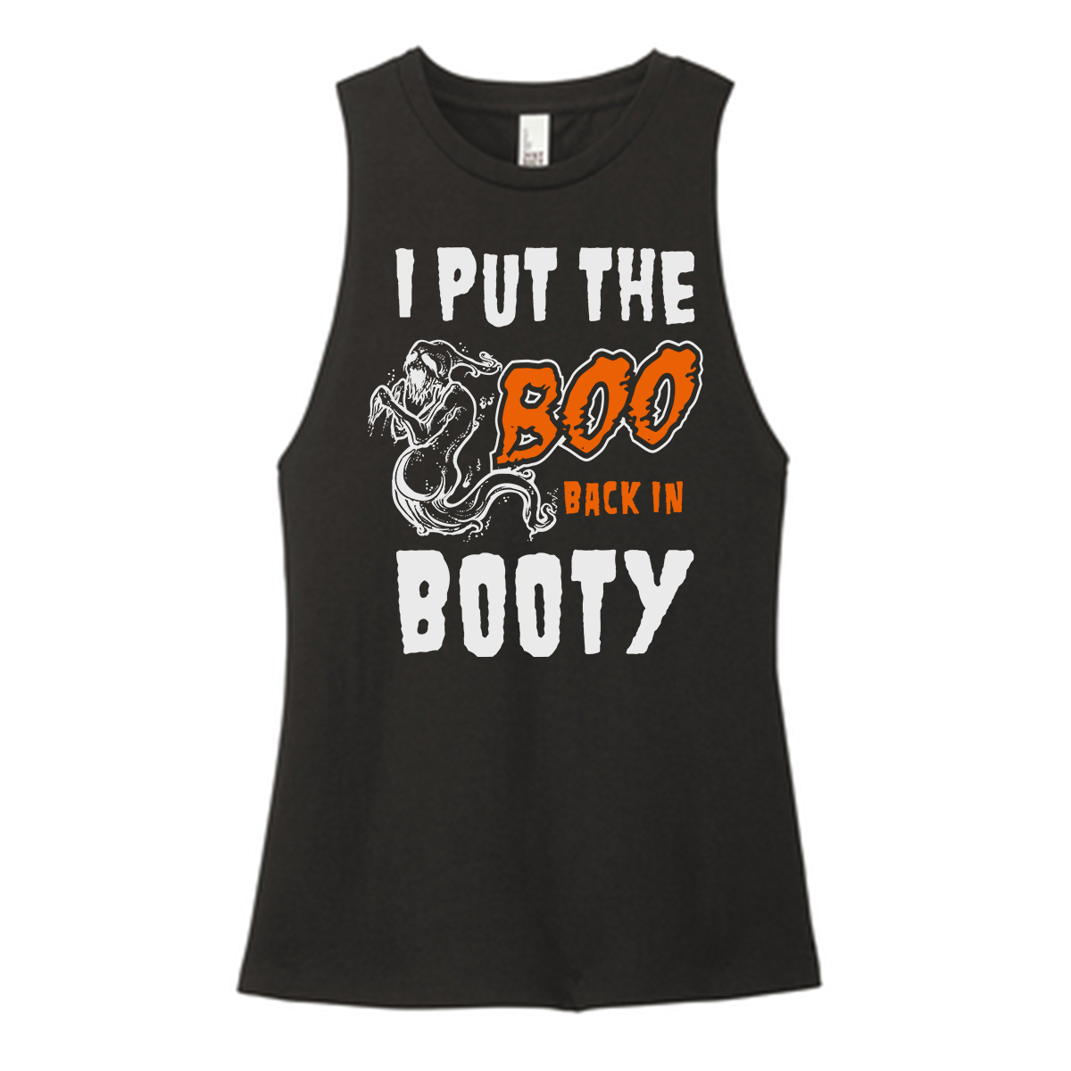 Boo Back In Booty Color Muscle Tank