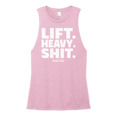 Lift Heavy Shit Color Muscle Tank